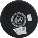 Martin Necas Autographed/Signed Colorado Avalanche Logo Puck Fanatics 49785