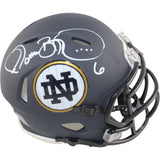 Jerome Bettis Signed Notre Dame Fighting Irish Yankees Mini Helmet Beckett 51768