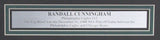 Randall Cunningham Signed 16x20 Photo Philadelphia Eagles Framed Beckett 187203