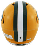 Packers Christian Watson Signed Full Size Speed Rep Helmet W/ Case BAS Witness
