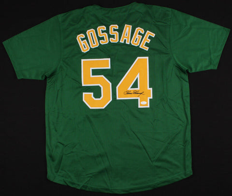Rich Goose Gossage Signed Oakland A's Jersey (JSA COA) 9xAll Star Relief Pitcher