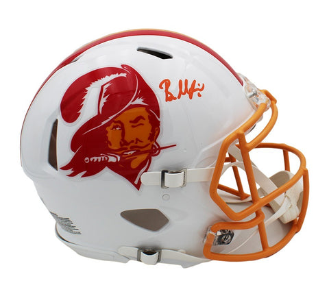 Baker Mayfield Signed Tampa Bay Speed Authentic Creamsicle NFL Helmet