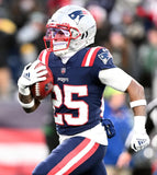 Marcus Jones Signed New England Patriots Jersey (Beckett) 2022 Draft Pick / DB