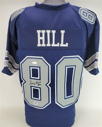 Tony Hill Signed Dallas Cowboys Jersey (JSA COA) Super Bowl XII Champion W.R.