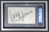 Madonna Signed Framed Cut Signature w/ 11x14 Photo PSA