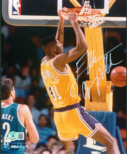 Lakers Elden Campbell Authentic Signed 8x10 Photo Autographed BAS #BJ12665