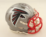 Michael Turner Signed Falcons Flash Speed Mini Helmet "Turner the Burner"Beckett