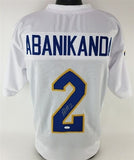 Israel Abanikanda Signed Pittsburgh Panthers Jersey (JSA COA) New York Jets R.B.