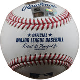 Tyler Bremner Autographed Anaheim Angeles OML Baseball 25 2nd Pick Beckett 56306