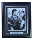 Coach Bob Huggins Signed 11x14 NCAA Basketball Photo HOF 22 Inscribed BAS