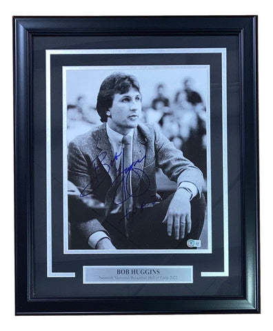 Coach Bob Huggins Signed 11x14 NCAA Basketball Photo HOF 22 Inscribed BAS