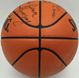 1976-77 Trail Blazers Autographed NBA Basketball 7 Sigs Bill Walton Beckett