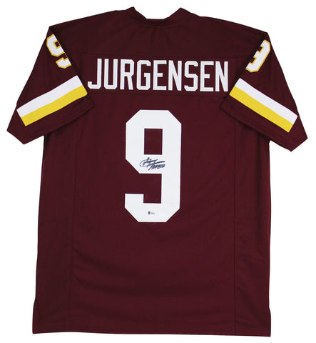 Sonny Jurgensen "HOF 83" Authentic Signed Maroon Pro Style Jersey BAS Witnessed
