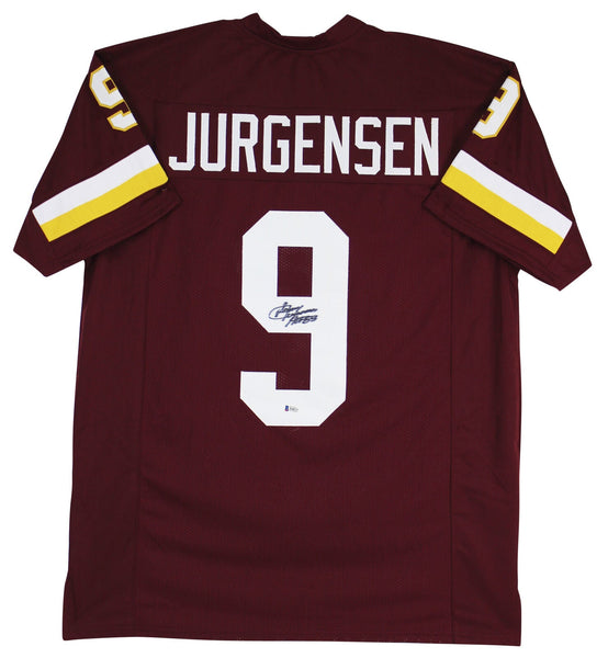Sonny Jurgensen "HOF 83" Authentic Signed Maroon Pro Style Jersey BAS Witnessed