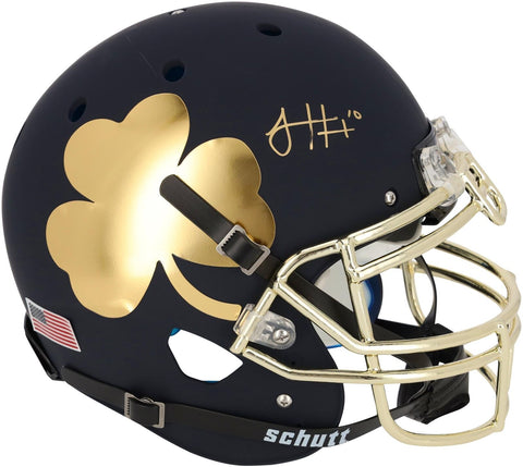 Sam Hartman Notre Dame Fighting Irish Signed Schutt Tradition Authentic Helmet