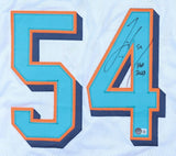 Zach Thomas Signed Miami Dolphins Jersey Inscribed HOF 2023 (Beckett) Linebacker