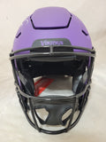 ADRIAN PETERSON SIGNED MINNESOTA VIKINGS RAVE SPEEDFLEX HELMET BECKETT QR