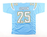 Melvin Gordon Signed San Diego Chargers Jersey (Player Hologram) 2xPro Bowl R.B.