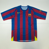Autographed/Signed RONALDINHO FC Barcelona Blue Soccer Jersey Beckett BAS COA