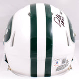 Darrelle Revis Autographed New York Jets Speed Mini Helmet w/HOF- Beckett W Holo