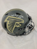 MICHAEL PENIX SIGNED ATLANTA FALCONS FS STS 4 SPEED AUTHENTIC HELMET BECKETT
