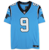 Bryce Young Autographed Carolina Panthers Nike Fuse Blue Limited Jersey Fanatics