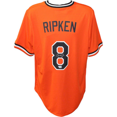 Cal Ripken Jr. Signed Baltimore Orioles Orange Jersey FAN 44397