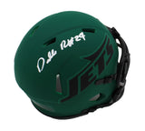 Darrelle Revis Signed New York Jets Speed Rave NFL Mini Helmet
