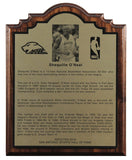 Shaquille O'Neal 2016 San Antonio Sports Hall of Fame Plaque Un-signed