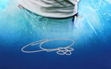 CeeDee Lamb Signed Dallas Cowboys Framed 16x20 Stretched Canvas-Fanatics *Silver