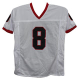 AJ Green Autographed/Signed College Style White XL Jersey Beckett 39317