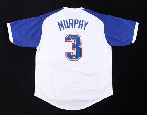 Dale Murphy Signed Atlanta Braves 1974 Throwback Jersey (JSA COA) 2xN.L. MVP O.F