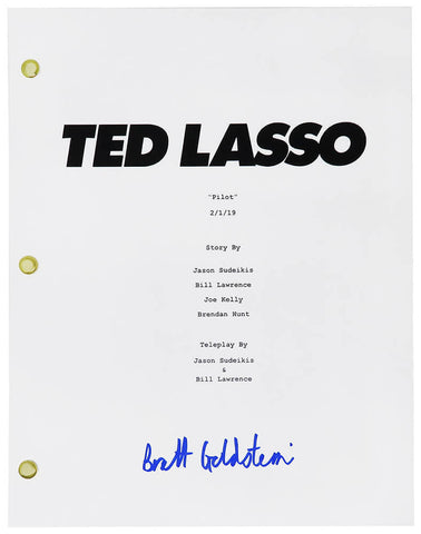 Brett Goldstein (ROY KENT) Signed Ted Lasso Pilot Episode Script - (SS COA)