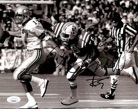 Andre Tippett New England Patriots HOF Signed/Autographed 8x10 Photo JSA 161592