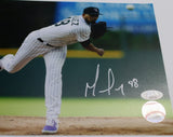 German Marquez Signed Rockies 8x10 (White) Photo (JSA)