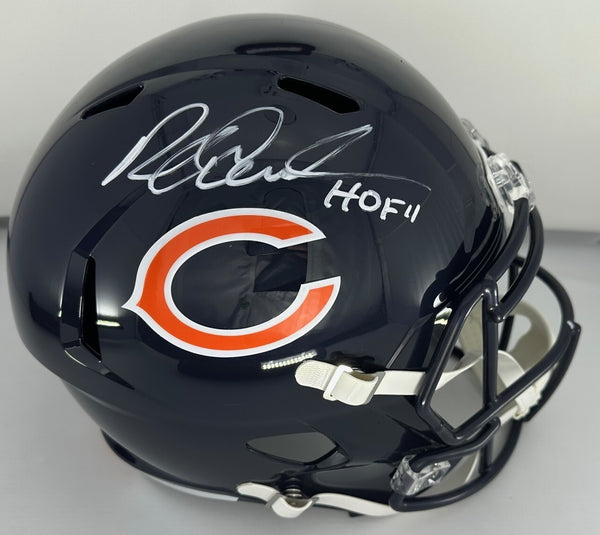 Bears RICHARD DENT Signed Riddell Full Size Replica Speed Helmet AUTO w/ HOF BAS