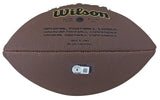 Oilers Warren Moon "HOF 06" Signed Wilson Super Grip Nfl Football BAS Witnessed