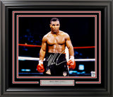 Mike Tyson Autographed Signed Framed 16x20 Photo Posing Beckett BAS QR