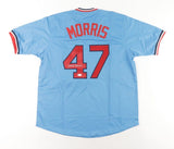 Jack Morris Signed Minnesota Twin Throwback Jersey (JSA COA) 1991 World Champion