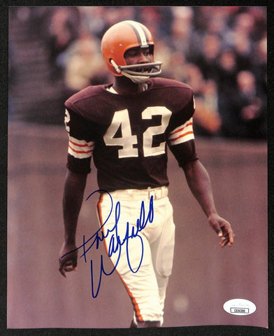 Paul Warfield HOF Cleveland Browns Signed/Autographed 8x10 Photo JSA 196216
