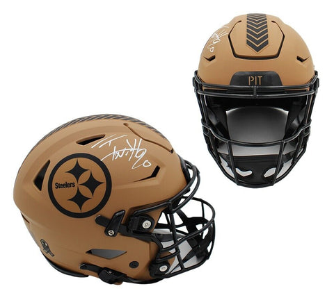 TJ Watt Signed Pittsburgh Steelers Speed Flex Authentic STS 2 NFL Helmet