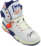 PATRICK EWING AUTOGRAPHED ATHLETICS 33 HI RIGHT SHOE KNICKS 13 BECKETT 236560