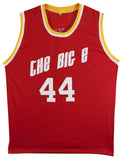 Elvin Hayes "HOF 90" Authentic Signed Red Pro Style Jersey BAS #BY031296