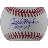 Jack Morris Autographed Detroit Tigers OML Baseball HOF Beckett Witness 51578