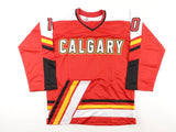 Gary Roberts Signed Calgary Flames Jersey (Beckett) 1989 Stanley Cup Champion