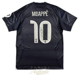 Kylian Mbappe Autographed 2025-26 Real Madrid Navy Nike Replica Jersey Panini