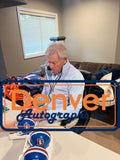 John Elway Signed Denver Broncos VSR4 TB 75-96 Mini Helmet HOF Beckett 50194