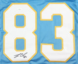 Tyler Conklin Signed Los Angeles Chargers Jersey (JSA) 2018 Draft Pck/ Tight End