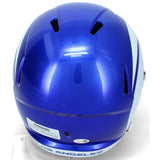 Davante Adams Autographed LA Rams Fearsome Alt Speed Full Size Helmet JSA