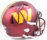 Frankie Luvu Autographed Washington Commanders F/S Speed Helmet - Beckett W